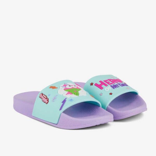 Coqui lány papucs, lila-menta, 24, 25, 26, 27, 28, 29, 30, 31, 32, 33, 34 - Image 4